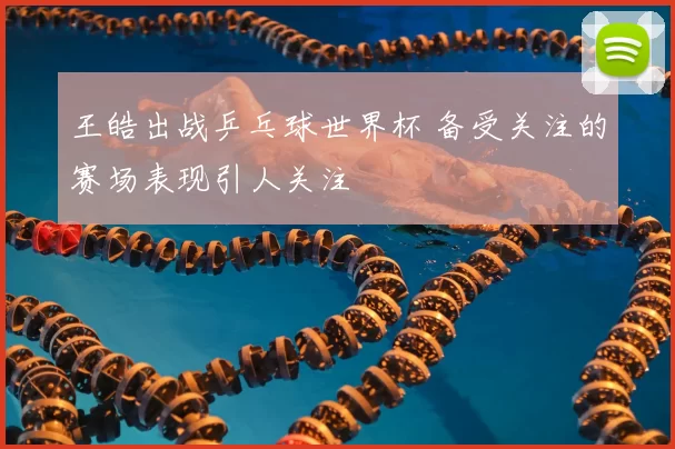 王皓出战乒乓球世界杯 备受关注的赛场表现引人关注