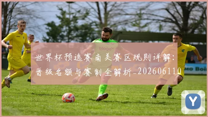 世界杯预选赛南美赛区规则详解：晋级名额与赛制全解析_20260611092549